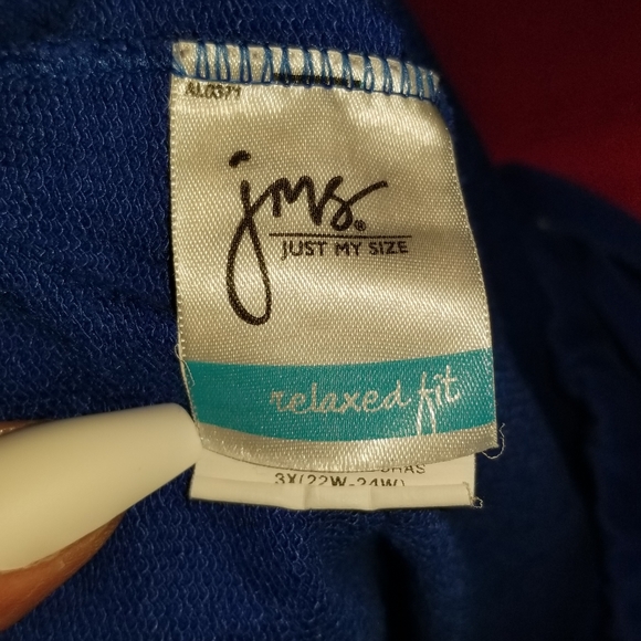 Lot of "JMS" Just My Size SWEAT SHORTS size 3x like new. - Picture 4 of 6